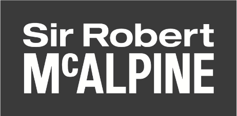 ActionFunder client, Sir Robert McAlpine logo