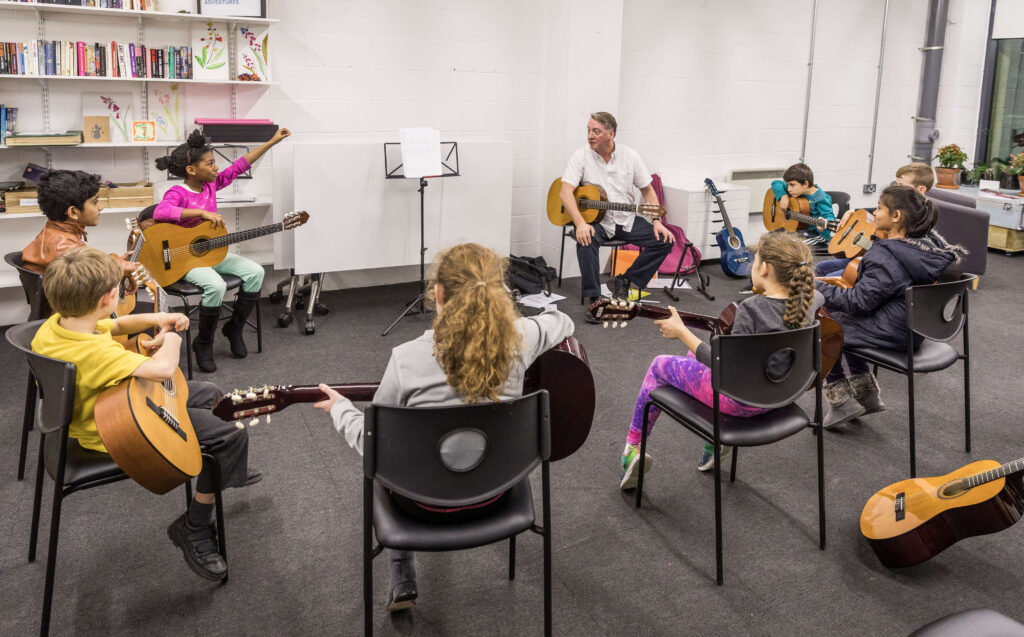 ActionFunder provides grants to local charity groups teaching music to kids
